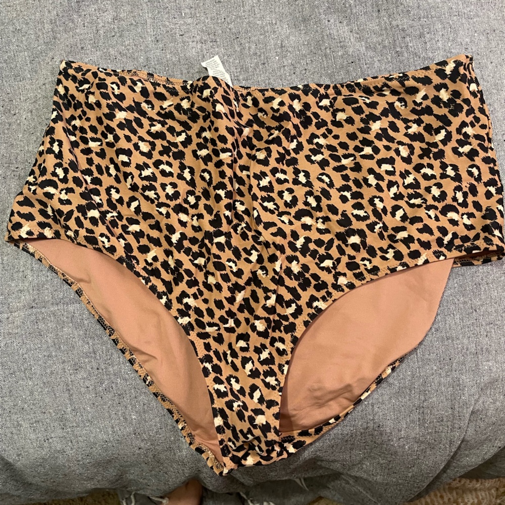 Aerie High Waisted Full Coverage Bikini Bottoms XL